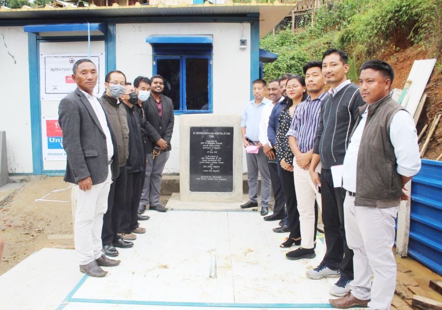 A 30-bedded Modular Hospital was inaugurated at the CHC Tobu under Mon district on June 10.